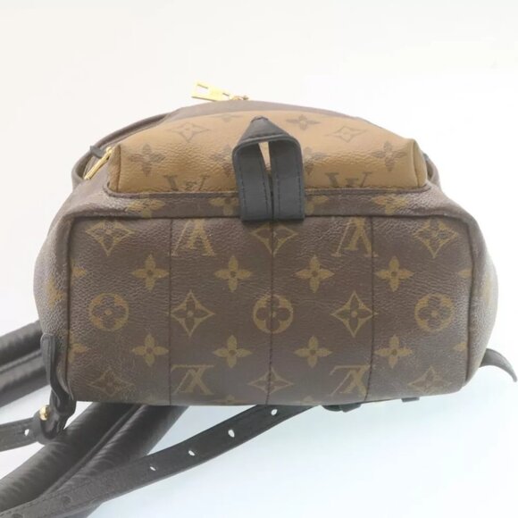 LOUIS VUITTON Monogram Reverse Palm Springs PM Backpack M43116 LV Auth am2170g - Picture 9 of 14